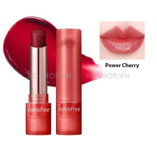 Son Dưỡng Innisfree Dewey Tint Lip Balm #Power Cherry