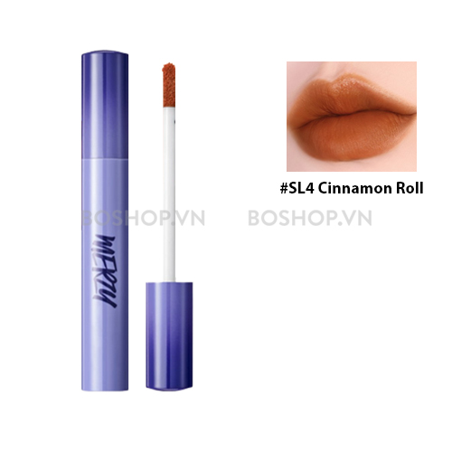 Son Kem Lì Merzy Soft Touch Lip Tint 3g #SL4 Cinnamon Roll