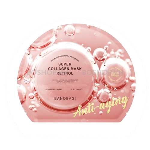 Mua Mặt Nạ Chống Lão Hóa, Làm Sáng Da Banobagi Super Collagen Mask Retinol  Anti-aging 30g giá 15,000 trên Boshop.vn