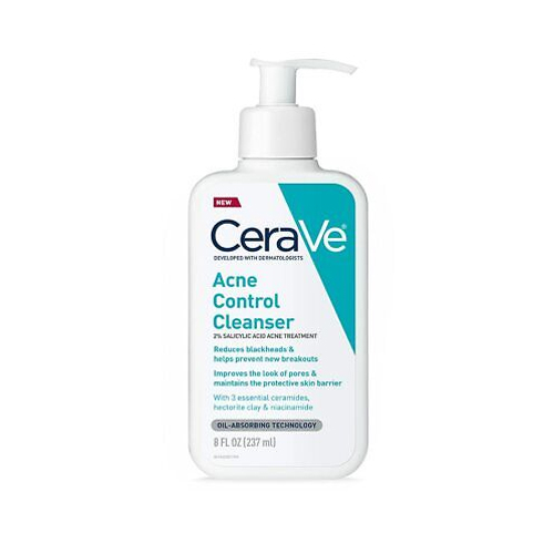 Sữa Rửa Mặt Kiềm Dầu, Giảm Mụn Cerave Acne Control Cleanser 237ml