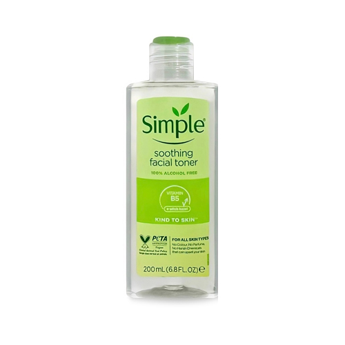 Nước Hoa Hồng Simple Kind To Skin Soothing Facial Toner 200ml