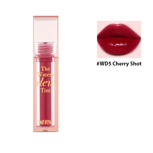 Son Tint Bóng Merzy The Watery Dew Tint #WD5 Cherry Shot