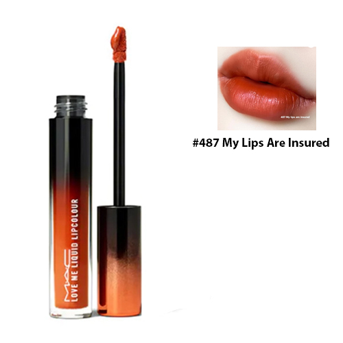 Son Kem Lì MAC Love Me Liquid Lipcolour Couleur À Lèvres #487 My Lips Are Insured