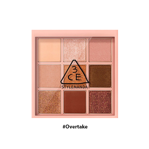 Phấn Mắt 9 Ô 3CE Multi Eye Color Palette #Overtake