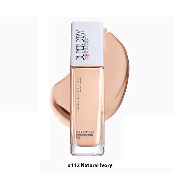 Kem Nền Maybelline Superstay Long Lasting Full Coverage Foundation #112