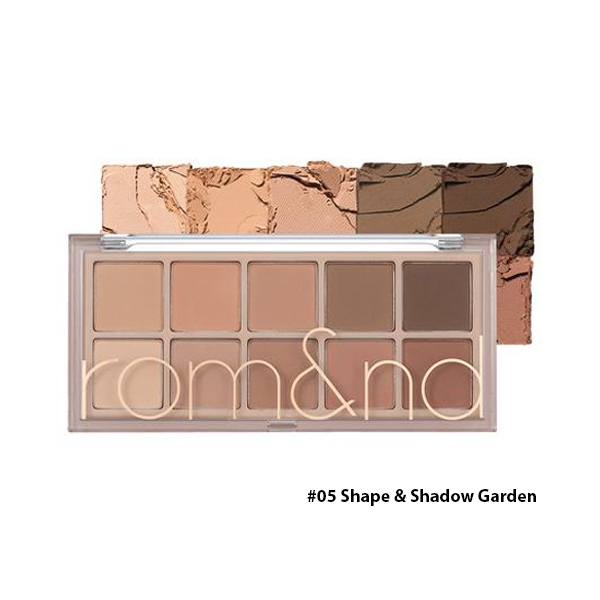 Phấn Mắt 10 Ô Rom&nd Better Than Palette #05 Shade & Shadow Garden