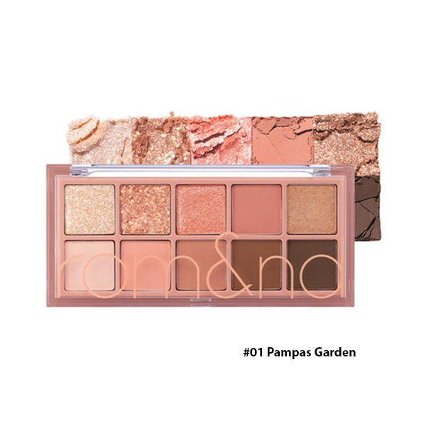 Phấn Mắt 10 Ô Rom&nd Better Than Palette #01 Pampas Garden