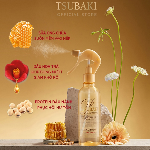 Mua Xịt Dưỡng Tóc Tsubaki Premium Repair Hair Water 220ml giá 148,000 trên  Boshop.vn