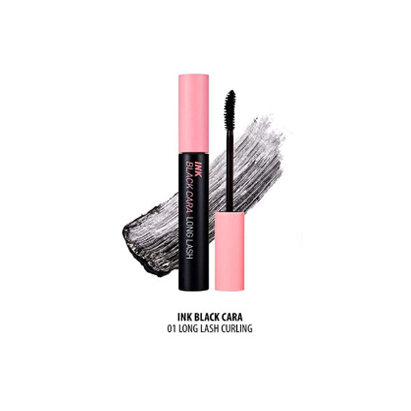 Mascara Chải Mi Peripera Ink Black Cara #01 Long Lash Curling 7g