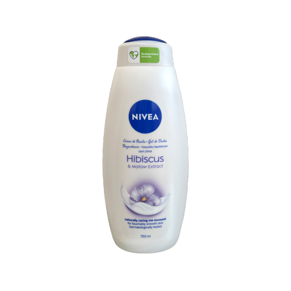 Sữa Tắm Dưỡng Ẩm Nivea Hibiscus & Mallow Extract 750ml