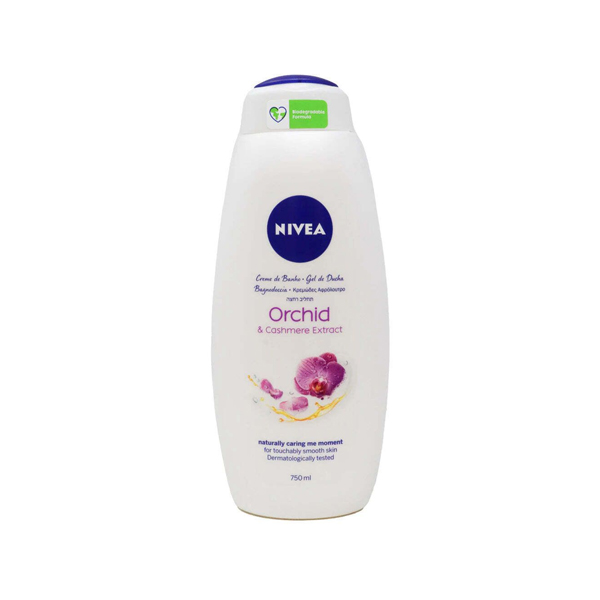 Sữa Tắm Dưỡng Ẩm Nivea Orchid & Cashmere Extract 750ml