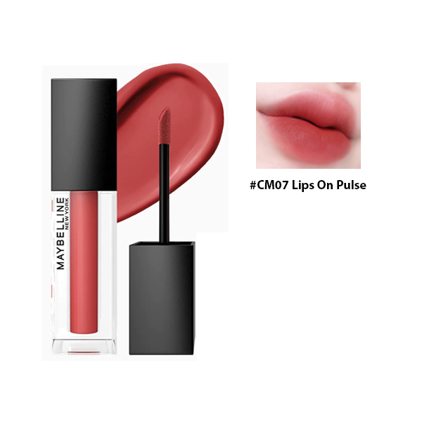 Son Kem Maybelline Sensational Cushion Matte #CM07 Lips On Pulse