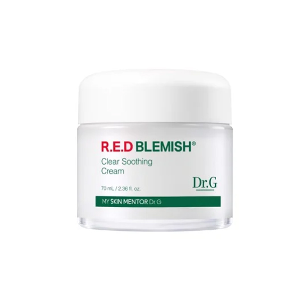 Kem Dưỡng Cho Da Mụn Dr.G Red Blemish Clear Soothing Cream 70ml