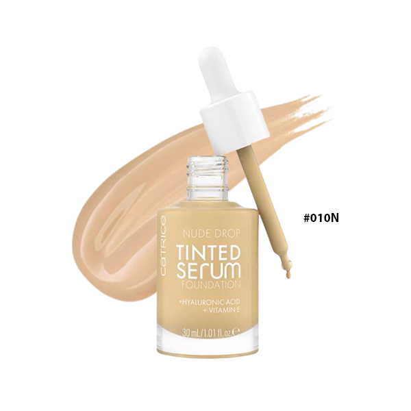 Kem Nền Catrice Nude Drop Tinted Serum Foundation #010N 30ml