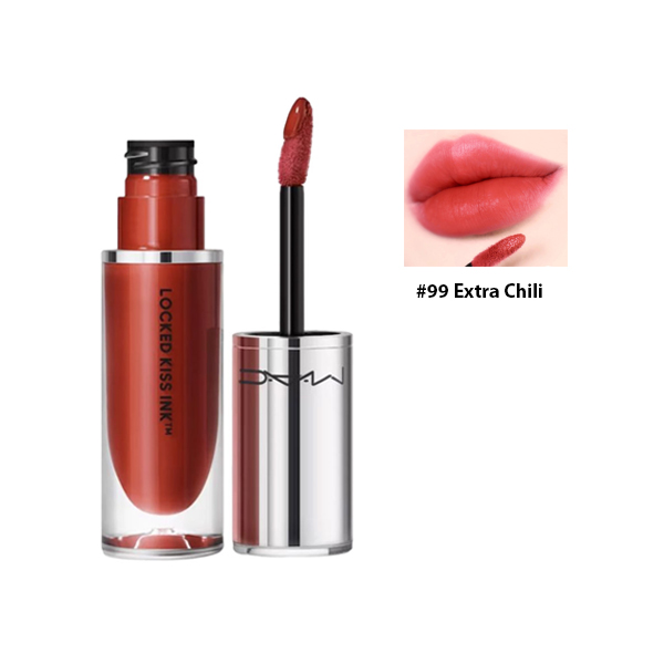 Son Kem MAC Locked Kiss Ink 24h Lipcolor #99 Extra Chili