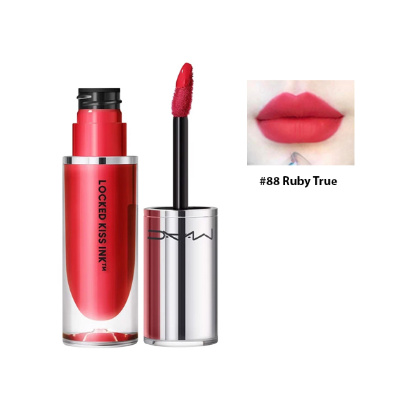 Son Kem MAC Locked Kiss Ink 24h Lipcolor #88 Ruby True