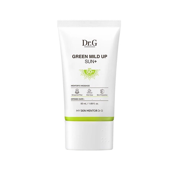 Kem Chống Nắng Chống Ánh Sáng Xanh Dr.G Green Mild Up Sun SPF 50+ PA++++ 50ml