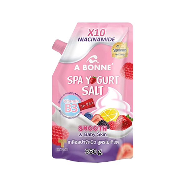 Muối Tắm Sữa Chua A Bonné Spa Yogurt Salt Smooth 350g