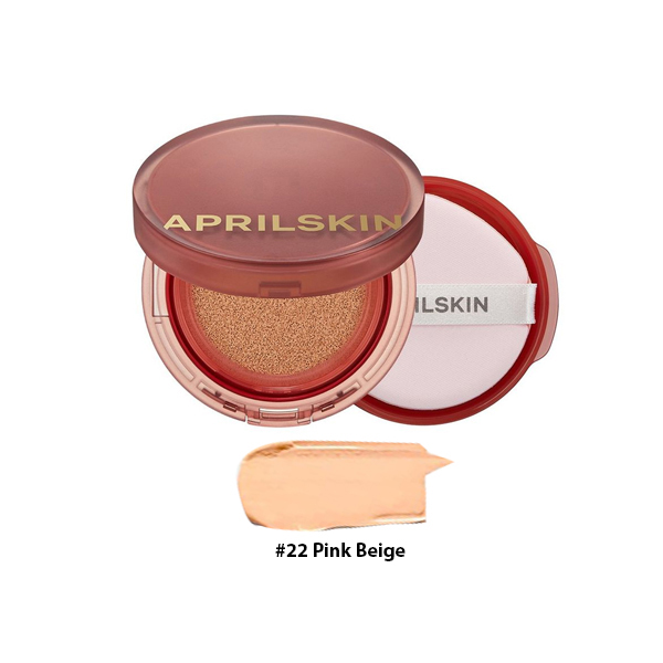 Phấn Nước AprilSkin Hero Cushion Kèm Lõi Refill #22 Pink Beige