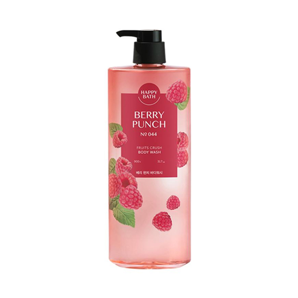 Sữa Tắm Happy Bath Fruits Crush Body Wash Berry Punch No.044