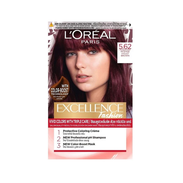 Thuốc Nhuộm Tóc L'Oreal 5.62 Intense Violet Brown