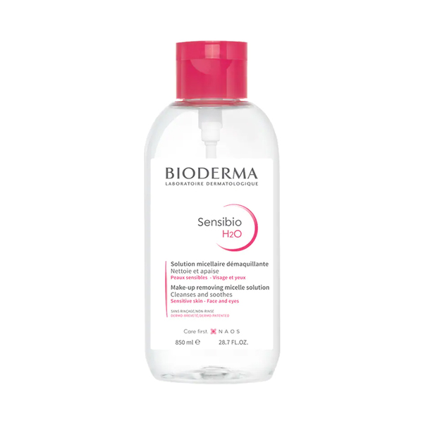 Nước Tẩy Trang Bioderma Sensibio H2O Pump 850ml