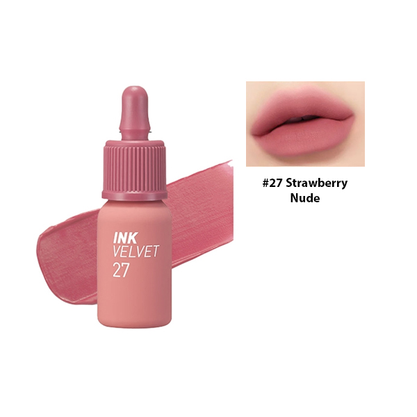 Son Kem Peripera Ink Velvet #27 Strawberry Nude