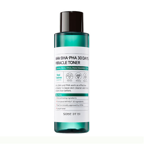 Nước Hoa Hồng Trị Mụn Some By Mi Aha-Bha-Pha 30 Days Miracle Toner 150ml