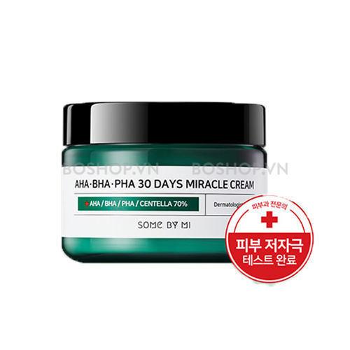 Kem Trị Mụn Some By Mi AHA-BHA-PHA 30 Days Miracle Cream 50ml