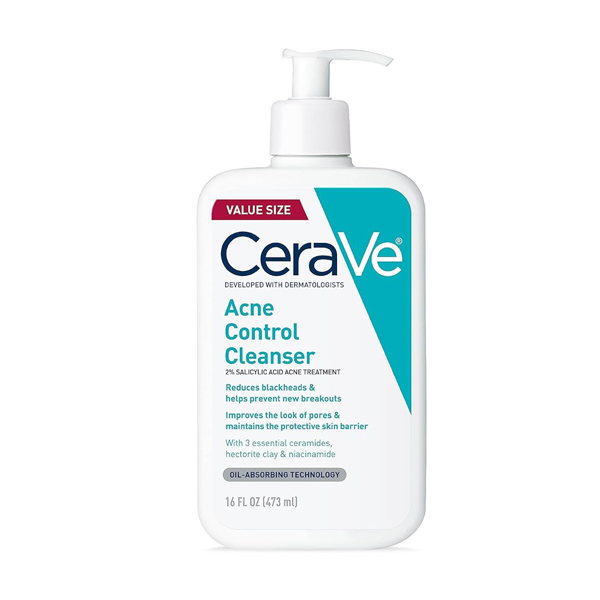 Sữa Rửa Mặt CeraVe Acne Control Cleanser 2% Salicylic Acid Ance Treatment 473ml