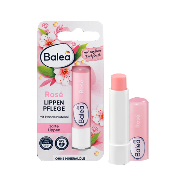 Son Dưỡng Môi Balea Lippen Pflege Rosé 4.8g