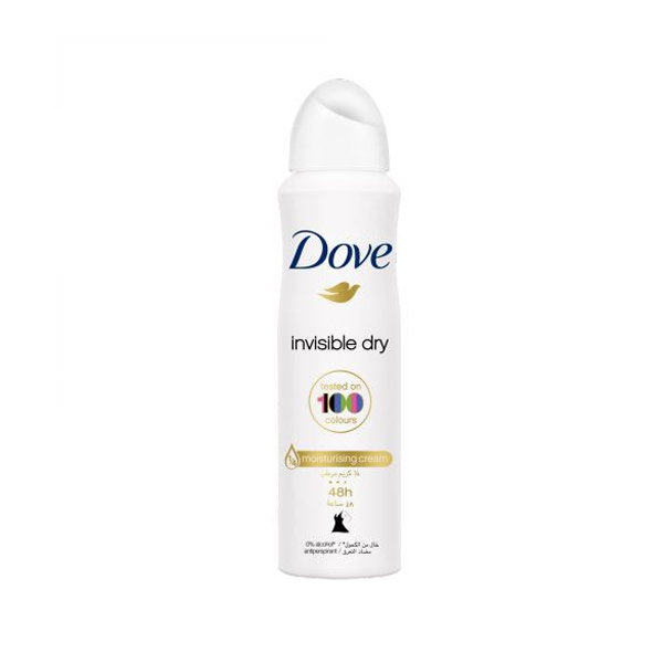 Xịt Khử Mùi Dove 48h Go Fresh Invisible Dry 150ml