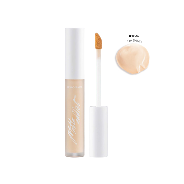 Kem Che Khuyết Điểm Lemonade Matte Addict Concealer 3g #A01