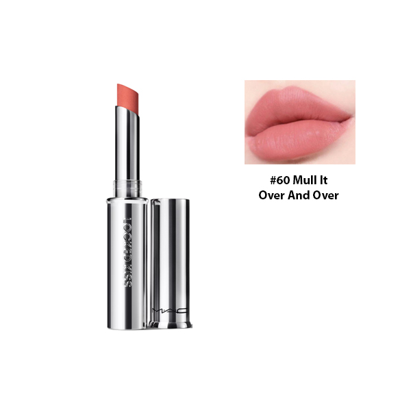 Son Thỏi MAC Locked Kiss 24h Lipstick #60 Mull It Over And Over