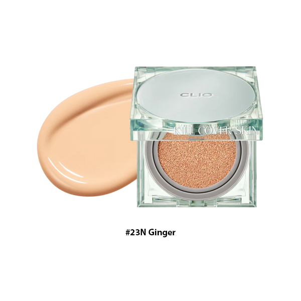 Phấn Nước Clio Kill Cover Skin Fixer Cushion SPF50+ PA+++ #23N Ginger