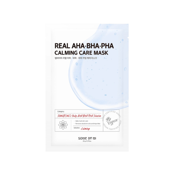 Mặt Nạ Giấy Some By Mi Real AHA-BHA-PHA Calming Care Mask 20g