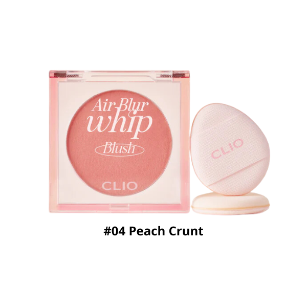 Phấn Má Hồng Dạng Thạch Clio Air Blur Whip Blush #04 Peach Crunt