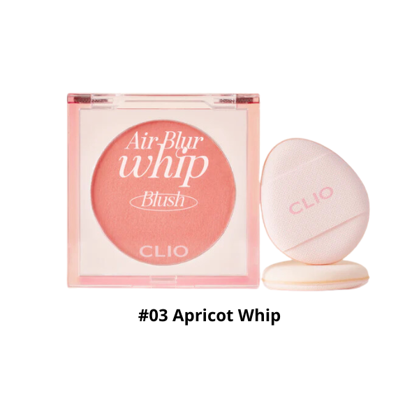 Phấn Má Hồng Dạng Thạch Clio Air Blur Whip Blush #03 Apricot Whip