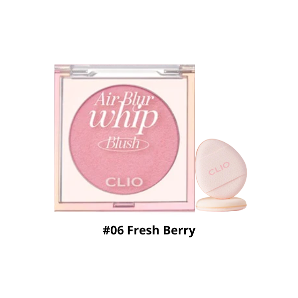 Phấn Má Hồng Dạng Thạch Clio Air Blur Whip Blush #06 Fresh Berry