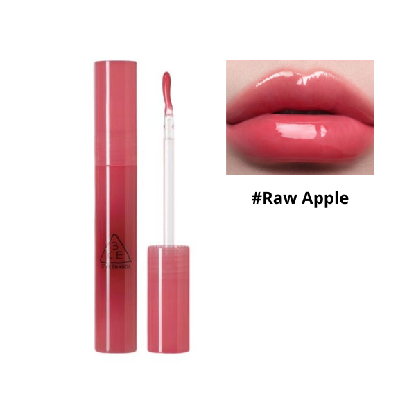 Son Bóng 3CE Drop Glow Gel 4g #Raw Apple