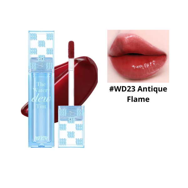 Son Tint Bóng Merzy The Watery Dew Tint 4g #WD23 Antique Flame