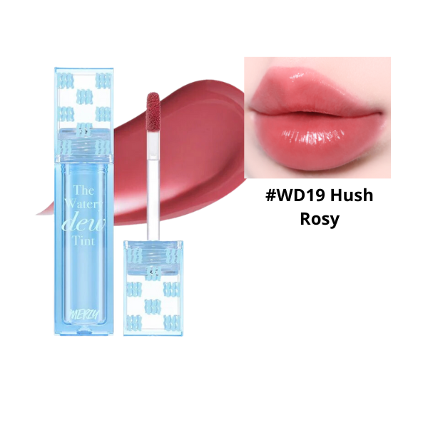 Son Tint Bóng Merzy The Watery Dew Tint 4g #WD19 Hush Rosy