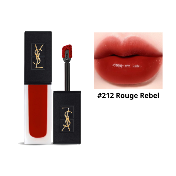 Son Kem YSL Tatouage Couture Velvet Cream #212 Rouge Rebel