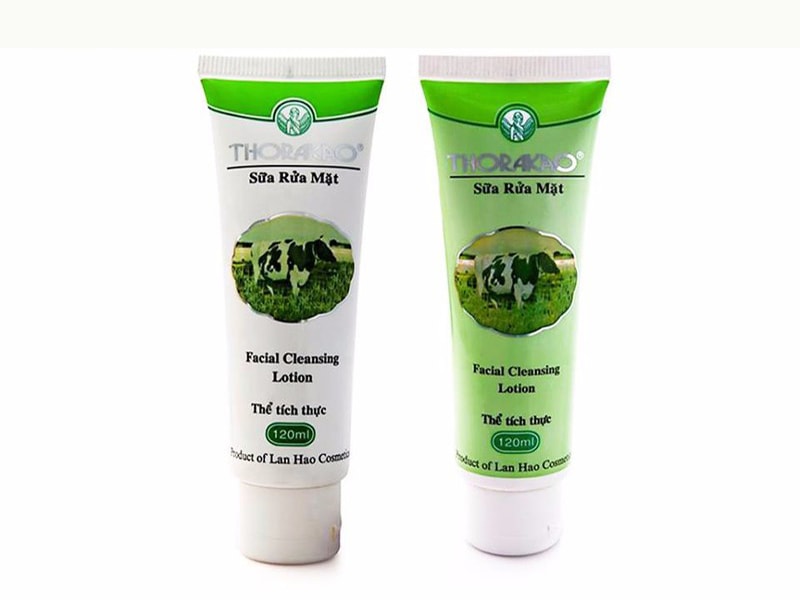 Giá cho mỗi tuýp sữa rửa mặt 120ml Thorakao Cow Milk Facial Cleanser vào khoảng 24.000VNĐ.