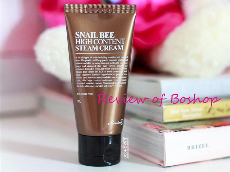 Review Benton Snail Bee High Content Essence và Benton Snail Bee High Content Steam Cream.