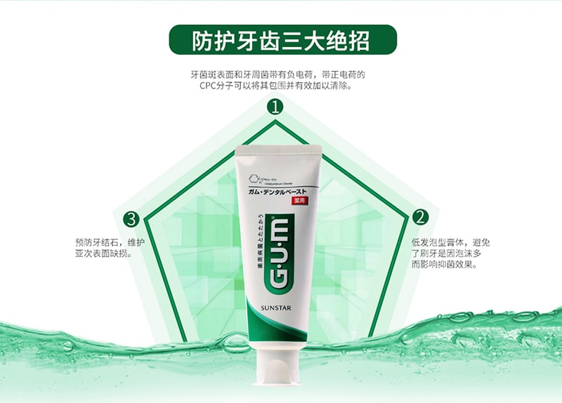 Trong số những sản phẩm chăm sóc răng miệng của hãng Sunstar, kem đánh răng Sunstar GUM Dental Toothpaste chính là “ngôi sao” quan trọng nhất.