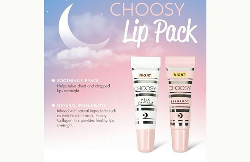 Ngoài chức năng chính là son dưỡng, Sun Smile Night Choosy No.6 còn có thể được dùng như mặt nạ ngủ cho môi giúp chăm sóc môi toàn diện.