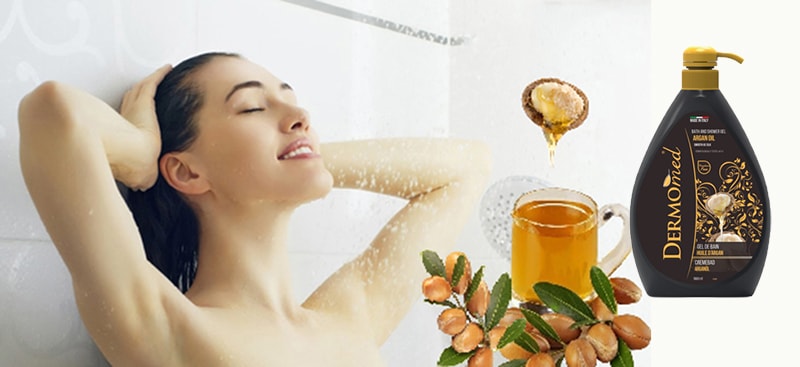 Sữa tắm Dermomed Cream Soap Argan Oil For Body đem đến hương thơm nhẹ dịu rất dễ chịucủa dầu argan, giúp bạn giảm căng thẳng mệt mỏi.