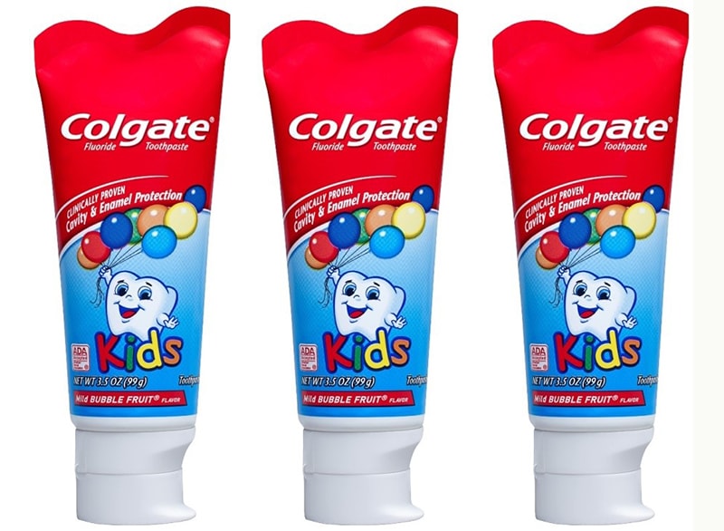 Colgate Kids Mild Bubble Fruit là sản phẩm kem đánh răng dành cho trẻ em phổ biến của thương hiệu Colgate, xuất xứ Hoa Kỳ.