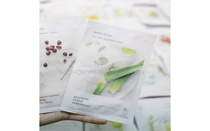 Mặt nạ Innisfree My Real Squeeze Mask Aloe
